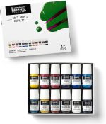 Liquitex Professional Soft Body Acrylic Paint, 12 x 22ml (0.74-oz), Essentials Set - Image 2